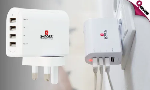 4-Port USB Charger - UK Plug!